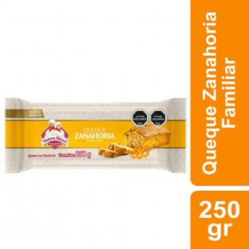 queque con zanahoria 250g